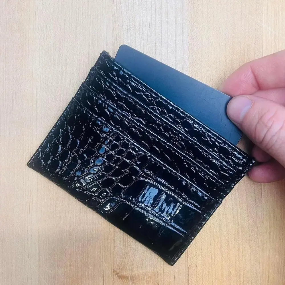 Y2k 2000s snake skin wallet